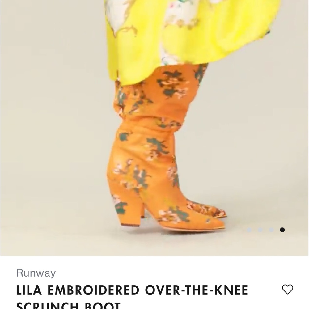 Tory Burch Lila Over the Knee Scrunch Boots